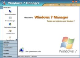 系統工具 Windows 7 Manager 4.1.3 改善.調整.清理的Windows 7