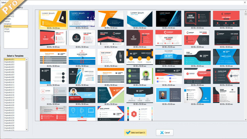 EximiousSoft Business Card Designer